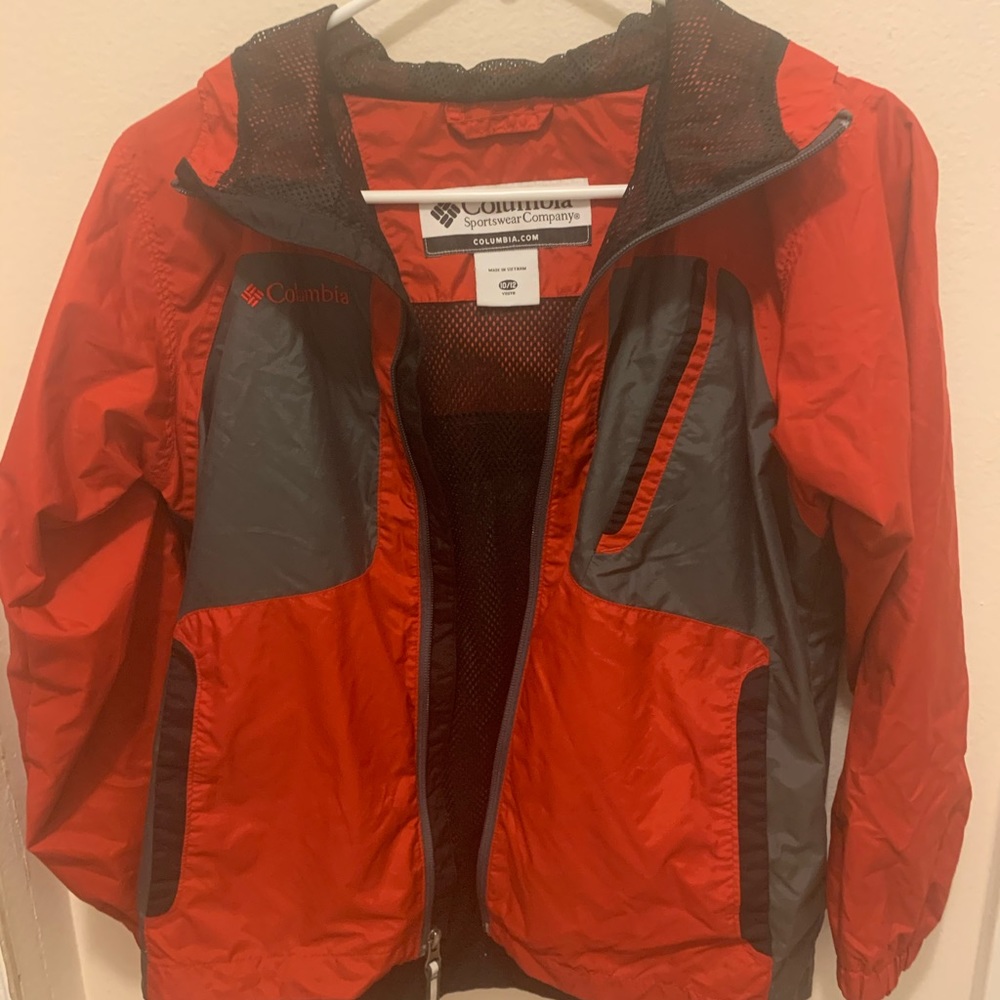 Waterproof Boys Columbia Jacket W Hood